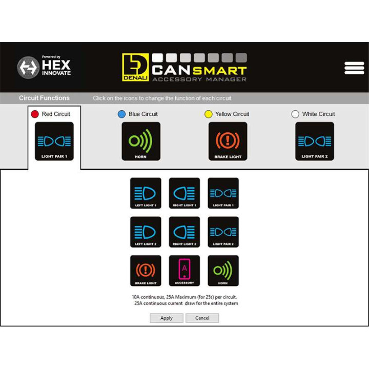 DENALI CANsmart Ducati DESERT X harness (DNL.WHS.24800)