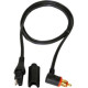 Adaptateur-rallonge Tecmate SAE vers fiche MOTO 90° O-29