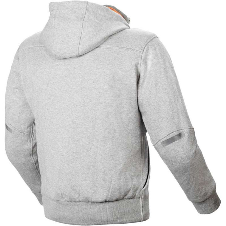Sweat moto Macna DISTRICT Gris Clair
