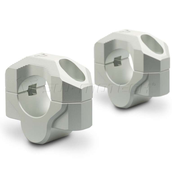 Rehausseur universel CNC pour guidon 28mm SW-Motech +20mm