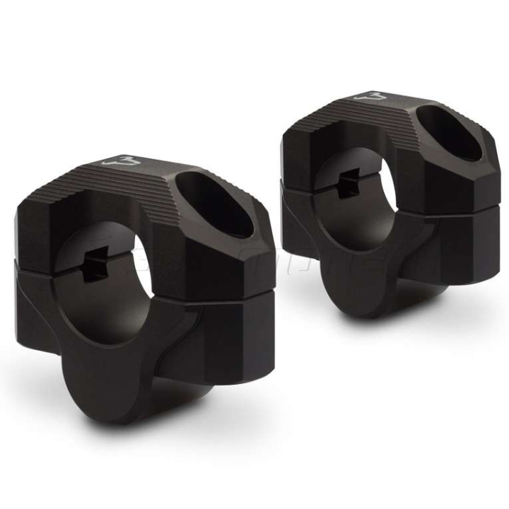 Rehausseur universel CNC pour guidon 28mm SW-Motech +20mm