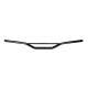 Guidon moto Tommaselli noir Bas 22 mm