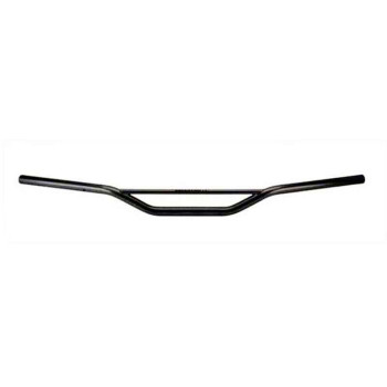 Guidon moto Tommaselli noir Bas 22 mm