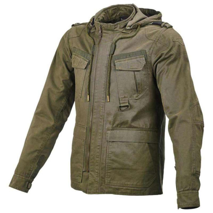 Macna COMBAT Motorcycle Jacket Khaki Green