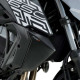 Écopes de radiateur Puig Noir mat (9371J) Kawasaki Z650