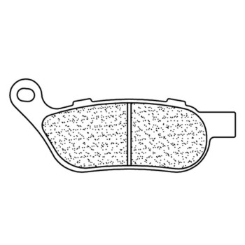 Plaquettes de frein sinter CL BRAKES 1213RX3