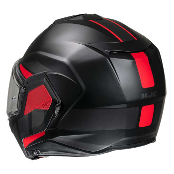 Casque moto modulable HJC I100 BEIS NOIR/ROUGE