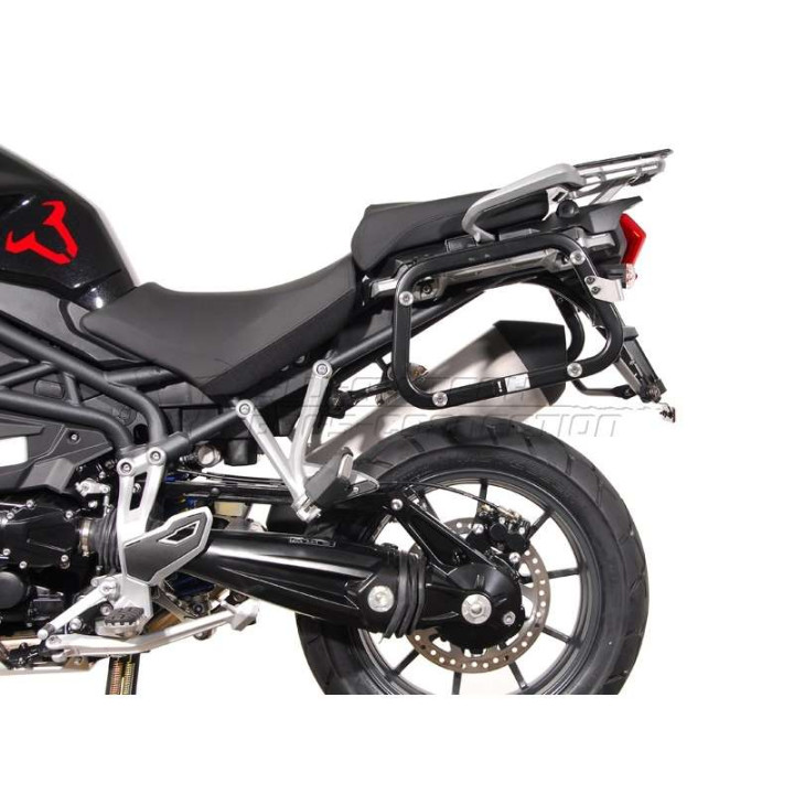 Kit valises alu 45L SW-Motech TraX ADVENTURE Triumph TIGER EXPLORER Kit valises alu 45L SW-Motech TraX ADVENTURE Triumph TIGER EXPLORER
