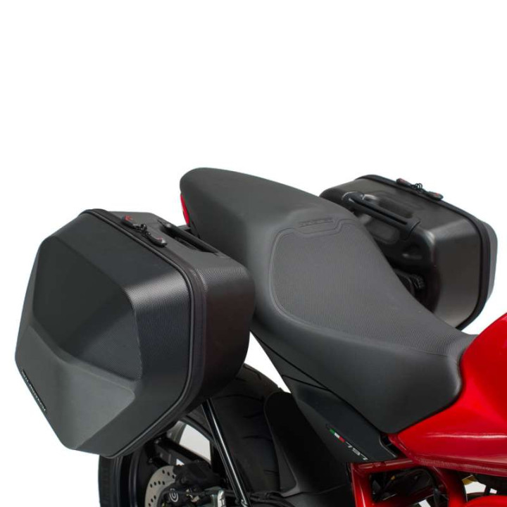 Kit valises SW-Motech URBAN ABS 2x16,5L Ducati MONSTER 797 Kit valises SW-Motech URBAN ABS 2x16,5L Ducati MONSTER 797