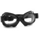Vintage Nannini HOT ROD sunglasses Black/Black, clear lenses