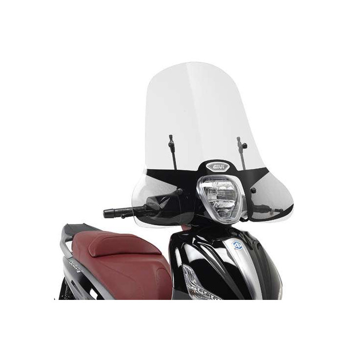 Givi clear windscreen (5606A+A5606A) Piaggio BEVERLY 125ie/300ie/350 ST