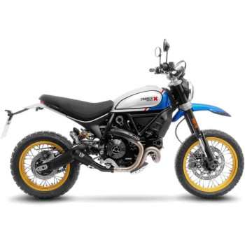 LeoVince LV-10 Full Balck Edition muffler (15254FB) Ducati Scrambler Desert Sled