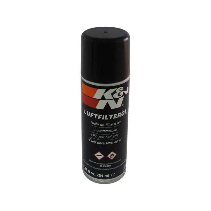 Huile pour filtre à air K&N 204 ml