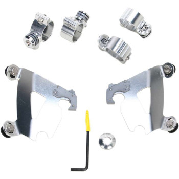 Fixation pare-brise Memphis Shades Café Fairing (MEK1995) Harley SPORTSTER Fixation pare-brise Memphis Shades Café Fairing (MEK1995) Harley SPORTSTER