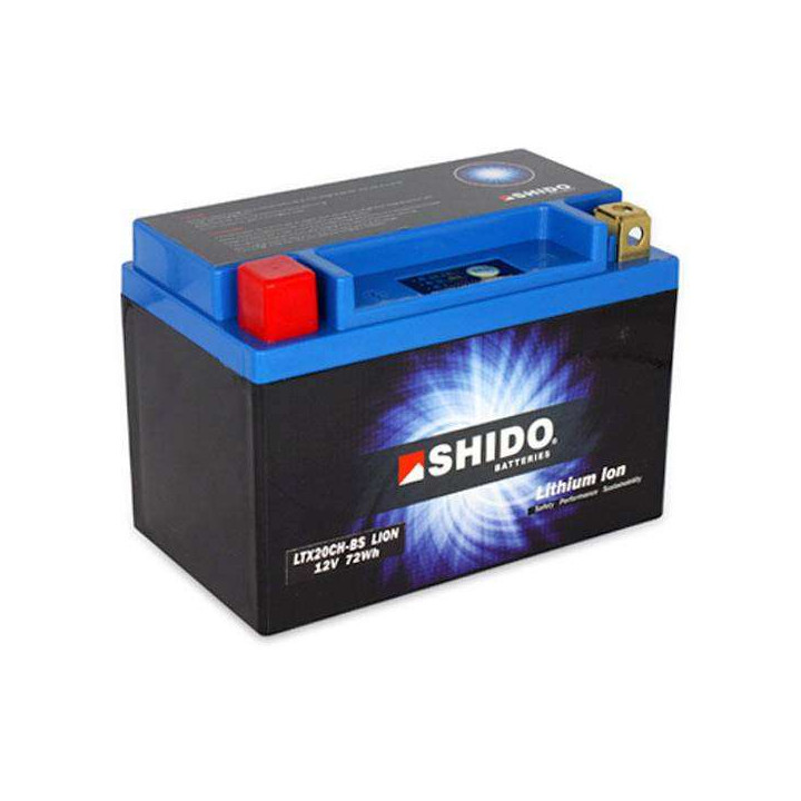Lithium battery Shido LTX20CH-BS - YTX20CH-BS