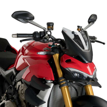 Pare-brise Puig NAKED NEW GENERATION SPORT (20467) STREETFIGHTER V4 20- Pare-brise Puig NAKED NEW GENERATION SPORT (20467) STREETFIGHTER V4 20-