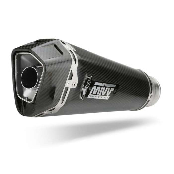 Mivv DELTA RACE Carbon approved muffler (B.036.LDRC) BMW S1000RR