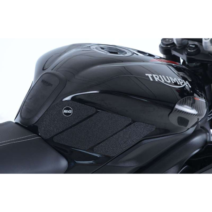 Kit grip de réservoir R&G (EZRG801)  Triumph Daytona/Street Triple 13-
