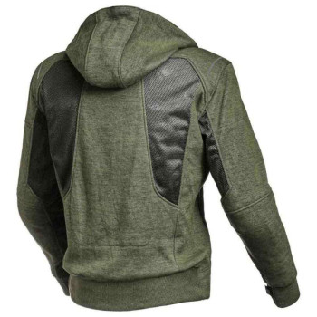 Blouson moto été Macna BREEZE Vert/Noir