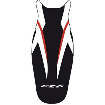 Housse de selle Bagster (2156S) Noir/Blanc/Rouge/Lettres Blanches Yamaha FZ6/FZ6 S2 07 Housse de selle Bagster (2156S) Noir/Blanc/Rouge/Lettres Blanches Yamaha FZ6/FZ6 S2 07
