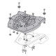 Top case kit SW-Motech TRAX ADV Black BMW R1200GS (GPT.07.352.70000/B)