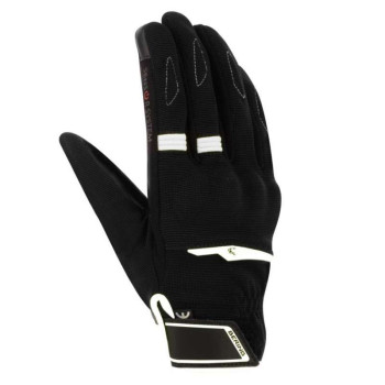 Gants moto d'été Bering FLETCHER EVO NOIR/BLANC
