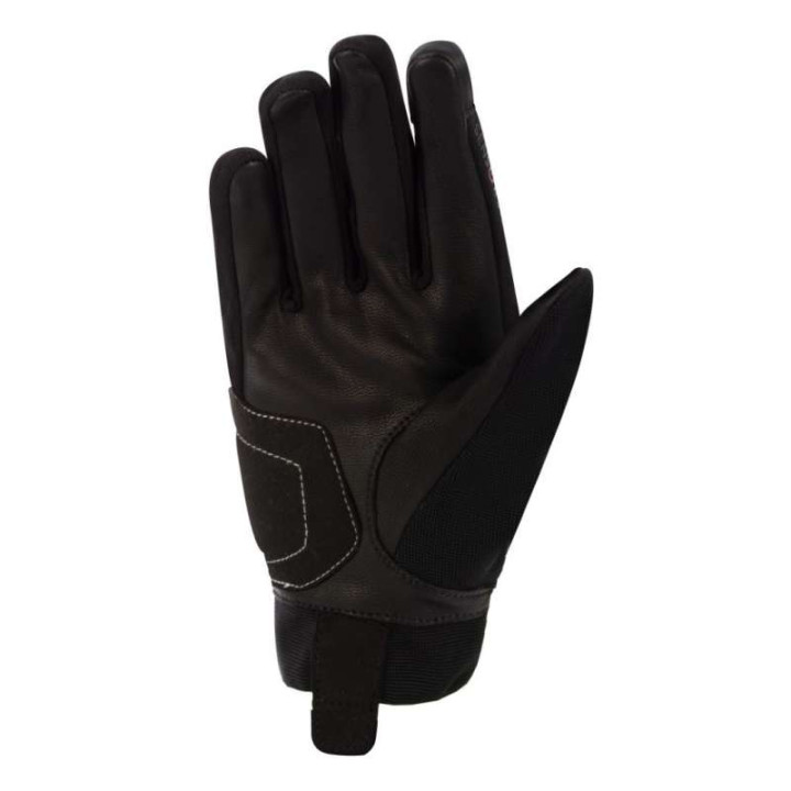Bering FLETCHER EVO BLACK/WHITE summer motorcycle gloves