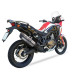 Silencieux homologué Ixil SOVE inox (OH6077VSE) Honda CRF1000L Africa Twin