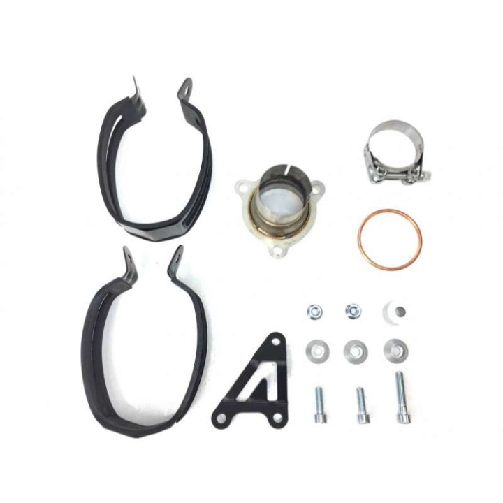 Silencieux homologué Ixil SOVE inox (OH6077VSE) Honda CRF1000L Africa Twin