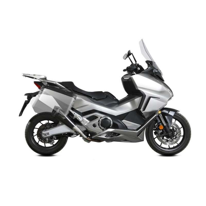 Silencieux homologué Mivv DELTA RACE Inox noir (H.080.LDRB) Honda Forza