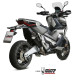 Mivv DELTA RACE approved muffler Inox black (H.066.LDRB) Honda X-ADV 750 Mivv DELTA RACE approved muffler Inox black (H.066.LDRB) Honda X-ADV 750
