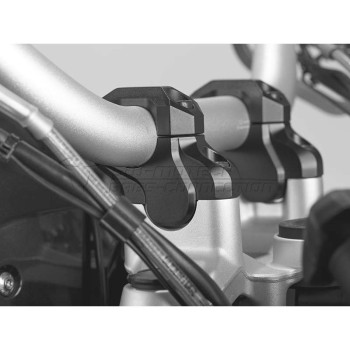 Rehausseur avec déport SW-Motech BARBACK +32/-25 BMW R1200GS LC