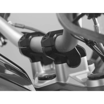 Rehausseur avec déport SW-Motech BARBACK +32/-25 BMW R1200GS LC