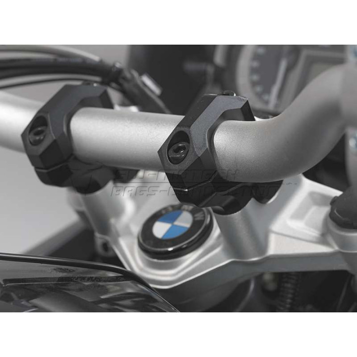 Rehausseur avec déport SW-Motech BARBACK +32/-25 BMW R1200GS LC
