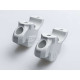 Rehausseur avec déport SW-Motech BARBACK +32/-25 BMW R1200GS LC