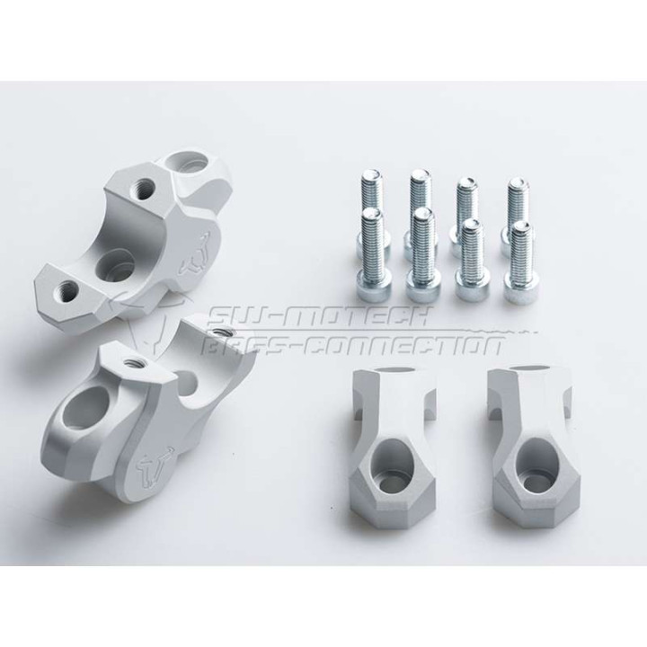Rehausseur avec déport SW-Motech BARBACK +32/-25 BMW R1200GS LC