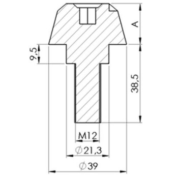 Embouts de guidon courts Puig (6278) BMW F800R