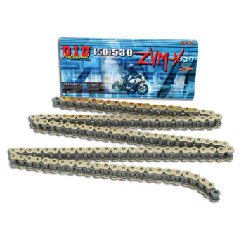 Chain DID 530 ZVM-X Steel 106 Maillons