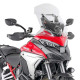 Clear bubble Givi 45,5 x 38 cm (D7413ST) Ducati Multistrada V4/V4S
