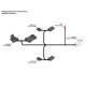 Plug &amp- Play Adapter DENALI DialDim (DNL.WHS.21500) Harley-Davidson PAN AMERICA