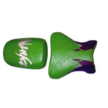 Housse de selle Bagster (2089D) Vert/Orchidee/Violet Fonce/Lettres Argent Kawasaki ZX9 R NINJA/ZX 9 R 98 Housse de selle Bagster (2089D) Vert/Orchidee/Violet Fonce/Lettres Argent Kawasaki ZX9 R NINJA/ZX 9 R 98