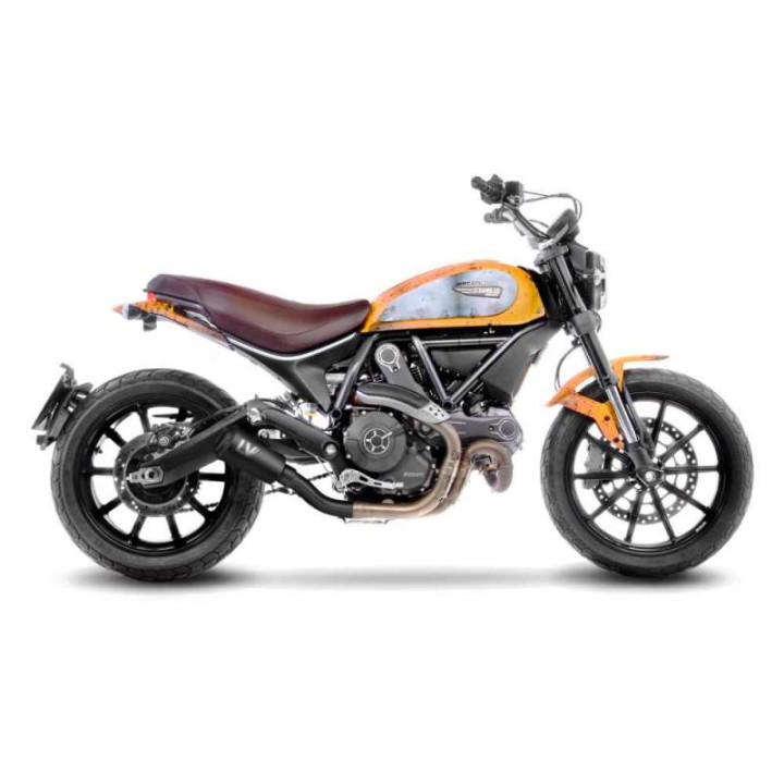 Silencieux LeoVince LV-10 Full Black Edition (15206FB) Ducati Monster/Scrambler