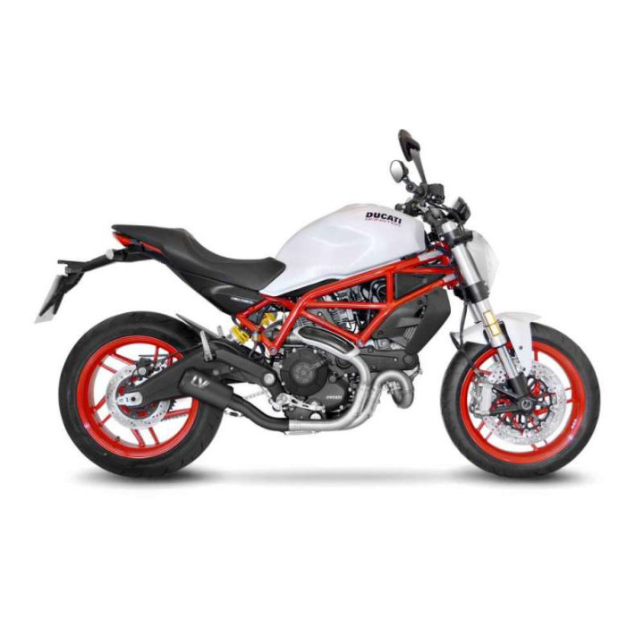 Silencieux LeoVince LV-10 Full Black Edition (15206FB) Ducati Monster/Scrambler