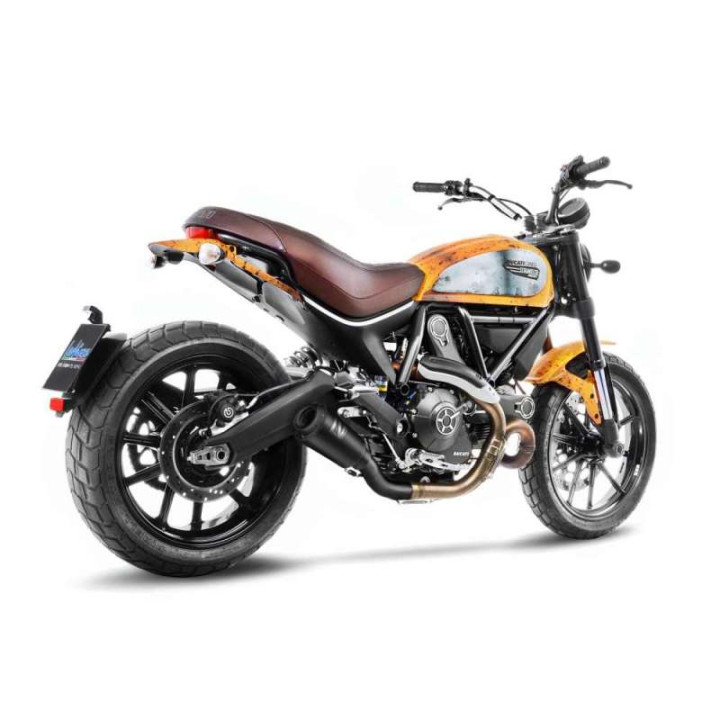 Silencieux LeoVince LV-10 Full Black Edition (15206FB) Ducati Monster/Scrambler