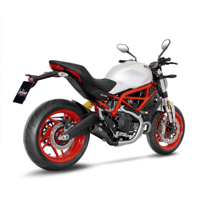 Silencieux LeoVince LV-10 Full Black Edition (15206FB) Ducati Monster/Scrambler