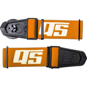 Quick Strap pour masque cross ORANGE Quick Strap pour masque cross ORANGE
