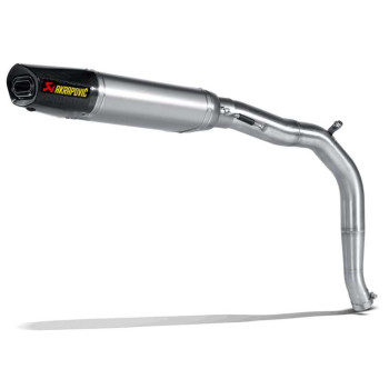 Akrapovic Titanium/Carbon approved muffler Triumph DAYTONA 675 06-12