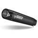 Silencieux Homologué Mivv X-M5 Inox noir (D.048.LC5B) Ducati Monster 937