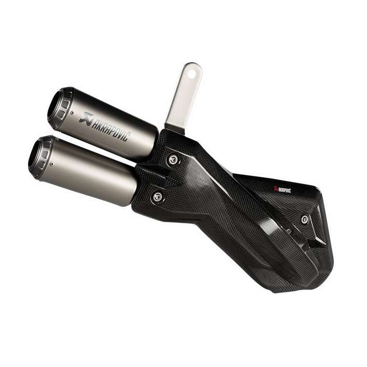 Akrapovic Titanium-approved muffler Ducati Multistrada 950/950 S/V2 950 (S-D9SO18-HIFFT)