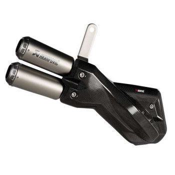 Akrapovic Titanium-approved muffler Ducati Multistrada 950/950 S/V2 950 (S-D9SO18-HIFFT)